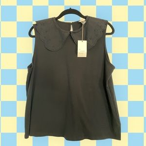 Black top NWT SIZE LARGE by A New Day (Target)
